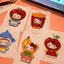 Kitty Kitty Kitty Kitty Cross Stitch Chất Liệu Gói DIY Mặt Dây Chuyền Tủ Lạnh Miếng Dán Handmade Quà Tặng Sách Đỏ Ủy Quyền Ban Đầu 0421