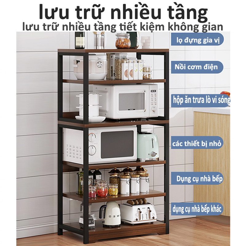 Kệ đựng đồ đa năng Kệ Lò Vi Sóng cần thiết cho mọi gia đình Kệ để đồ nhà bếp đẹp mắt