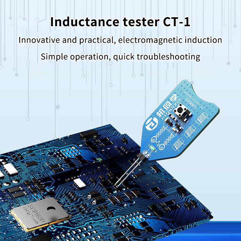 POWER CT-1 Bo Mạch Chủ Cuộn Dây Máy Kiểm Tra Cuộn Cảm Công Cụ Phát Hiện Cho Điện Thoại Di Động Laptop Sửa Chữa Điện Từ Cảm Ứng Qui Lỗi Che.