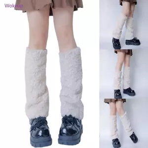 Đôi bao chân lông thú giả giữ ấm, phù hợp dự tiệc