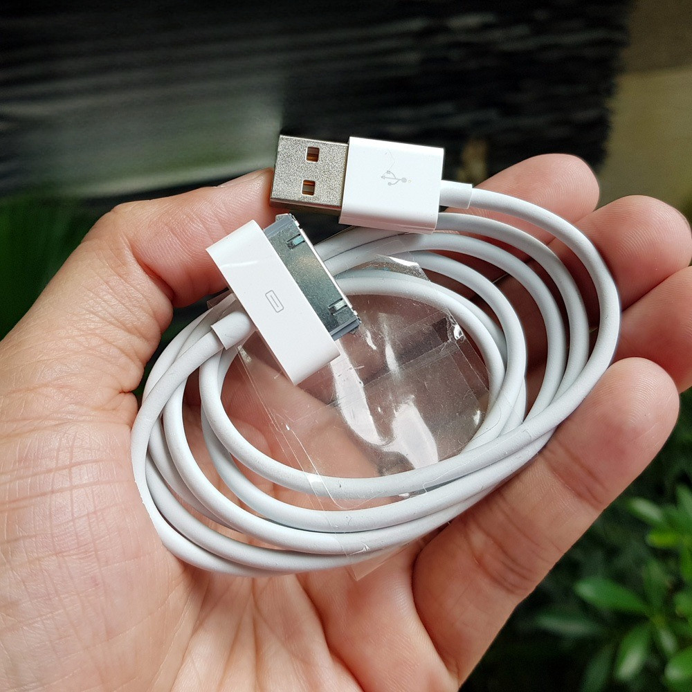 Cáp Sạc 30 Pin Thay Thế cho Máy iPhone 4/ iP 4S - iPad 1/2/3