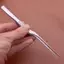 MAKY Tai Mũi Earpi Wax Removal Forceps Kẹp Góc Kẹp Mũi Dụng Cụ Cong Earwax Nhíp Kẹp Tẩy Lông Mi Cleaner Nhíp VN