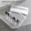 MAKY 20 / 24 Lỗ Mũi Khoan Móng Tay Hộp Bảo Quản Móng Tay Mài Đầu Đứng Hiển Thị Sữa Rửa Mặt Cắt Chống Bụi Dụng Cụ Làm Móng Tay VN
