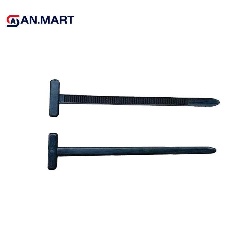 AN.MART 10-100 Cái Dây Buộc Cáp Đa Năng Nylon Bule Tự Mất Dây Buộc Zip Có Nút Pin Đa Năng Để Sửa Chữa Xe Ô Tô Hàng Ngày VN