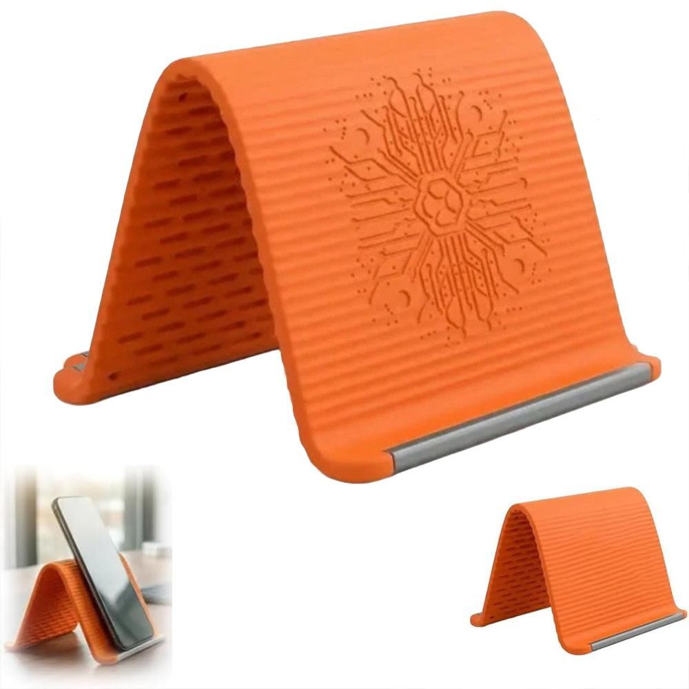 Giá đỡ điện thoại silicon có thể gập lại HWAIDY, Giá đỡ silicon biến dạng linh hoạt di động nhiều góc, Giá đỡ điện thoại có thể điều chỉnh đa năng chống trượt có thể uốn cong để bàn