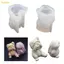 Pealike Squinting Bunny Khuôn Thỏ Phục Sinh Khuôn Silicon DIY Dụng Cụ