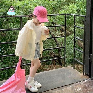 Áo chống nắng bé gái mùa hè - Áo khoác mỏng nhẹ thoáng khí chống UV thời trang dễ thương