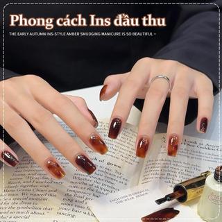 Miss Gooey Sơn Gel Màu Hổ Phách Hot Trend Mùa Thu Tôn Da Trắng Sang Trọng Đầu Thu Phối Đa Dạng Trang Phục Dành Cho Tiệm Nail Chuyên Nghiệp