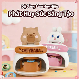 Máy tạo huy hiệu sticker sáng tạo cho bé – Máy ép tự làm huy hiệu handmade, an toàn, quà tặng ý nghĩa cho trẻ em