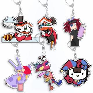 For The Amazing Digital Circus caine Jax Pomni Ragatha Gangle Acrylic Selfmade Cute Cartoon Anime