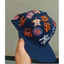 Mũ bóng chày Snapback MLB Pro Standard màu xanh hải quân, điều chỉnh được, vành cong, che nắng, unisex.