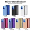Ốp Lật Gương Từ Tính Cho Xiaomi Redmi 15C POCO C85 4G Vỏ Cứng Giá Đỡ Da Vỏ Điện Thoại Redmi15C POCOC85 2025