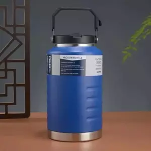 Biình Giữ Nhiệt Inox 304 2000ml/1500ml Miệng Rộng Có ống Hút Tiện Lợi