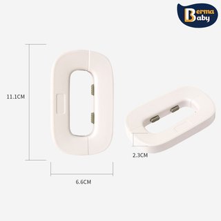 Khóa Tủ Lạnh Cho Bé ABS Tủ An Toàn Trẻ Em Khóa Ngăn Kéo Nút Kép Dính Thiết Bị Gia Đình