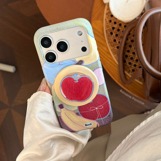 [Sheren] Ốp điện thoại Dopamine Graffiti mùa hè Thích hợp cho i17 16 15 14 13 12 11 pro max Vỏ bảo vệ chống sốc