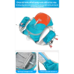 🏕️ Ba Lô Ngoài Trời Nhẹ 20L | Trọng Lượng 0.24kg, Có Thể Chứa Bao Nước, Chống Thấm Kháng Mài, Dành Cho Leo Núi, Đạp Xe & Du Lịch — ảnh 6