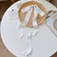 Khăn Lụa Sọc Nhỏ Nữ Phù Hợp Với Thời Trang Dễ Thương Mori Hairband Retro Trang Trí Đa Năng Khăn Trùm Đầu