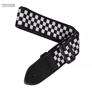 Toyuvn Toyuvn fangzi Đàn Guitar Điện Polyester Dây Phong Cách Dân Tộc Ballad Acoustic Guitar Bass Đai Phụ Kiện Nhạc Cụ
