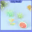 ULJ 10 Chiếc Ô Giấy Cây Cọ Nhiệt Đới Cotail Thực Phẩm Trái Cây Pis Cupcake Toppers Tiệc Sinh Nhật Hawaii Trang Trí Đám Cưới.
