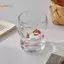 TRTR Phong Cách Hàn Quốc Hoạt Hình Người Tuyết Cốc Thủy Tinh Trong Suốt Đồ Uống Cho Cà Phê Nước Sữa Bữa Sáng Văn Phòng Nhà Cốc Dễ Thương Bộ VN