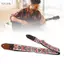 Toyuvn Dây Đeo Đàn Guitar Điện Chiều Rộng 5Cm Họa Tiết Dệt Thêu Nylon Và Da Chắc Chắn 80-135Cm Chiều Dài Có Thể Điều Chỉnh Cho Đàn Ukulele