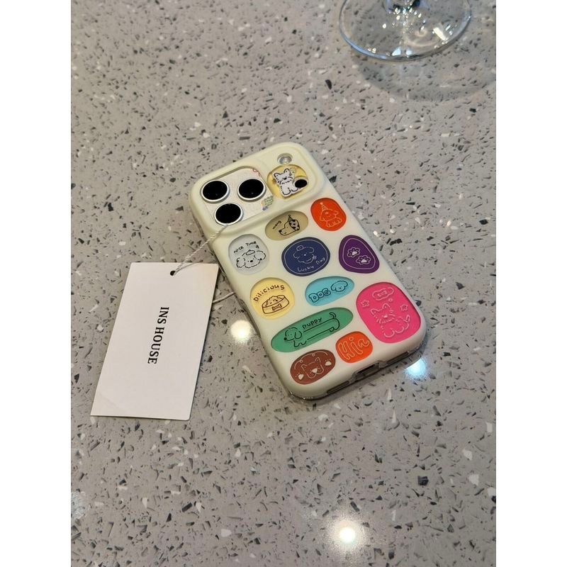 Màu Rỗng Chó Tây Cao Nguyên Thích Hợp Cho iPhone17promax Vỏ Điện Thoại 16pro Apple 15 / 14 / 13XS