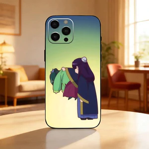 Ốp Điện Thoại TP-2 Anime K-Kusuriya Mao Cho iPhone17,16,15,13,12 Plus, Vỏ Đen Silicon Mềm Max
