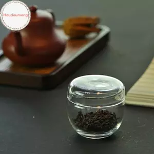 Hodou Lọ Thủy Tinh Nhỏ Có Nắp Hộp Đựng Đường Chai Bảo Quản Nhà Bếp Lọ Thủy Tinh Trong Suốt Mini Trà Bảo Quản VN