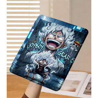 Ốp Lưng Luffy Gear 5 Cho iPad A16 Air 4/5/6/7/8 Pro 11 Y-fold Vỏ Một miếng One Piece iPad Gen 12 11 10 9 8 7 6 5 Mini6/7