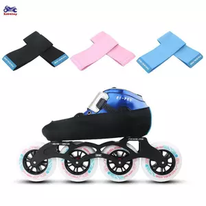 XOITOP 1 Cặp Giày Trượt Băng Con Lăn Chống Mài Mòn Giày Hoa Phẳng Giày Đá Vỏ Bảo Vệ Sợi Carbon Giày VN