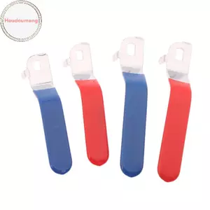 Hodou 1 Van Tay Cầm Đòn Bẩy Tay Cầm Sắt Mạ Chrome Thay Thế Quý Xoay Bằng Nhựa Tay Cầm Màu Xanh Dương Cho DN20 Van Bi VN