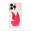 Ốp Điện Thoại QYJS Bướm Đỏ Thích Hợp Cho IPhone 7 8 PLUS 11 12 PRO 17 AIR 16 15 14 13 ProMax XR XSMAX Phim Vỏ Cứng Bán Chạy