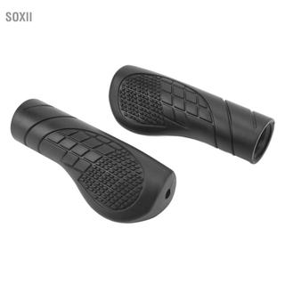soxii SPYMINNPOO Tay lái xe đạp Tay cầm 1 cặp Giảm xóc chống trượt bằng nhựa cho xe đạp leo núi