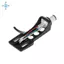 1 Miếng Phono Bàn Xoay Vỏ Đầu Gắn Phono Máy Ghi Âm Đầu Kim Loại Đen Cho Máy Ghi Đĩa LP