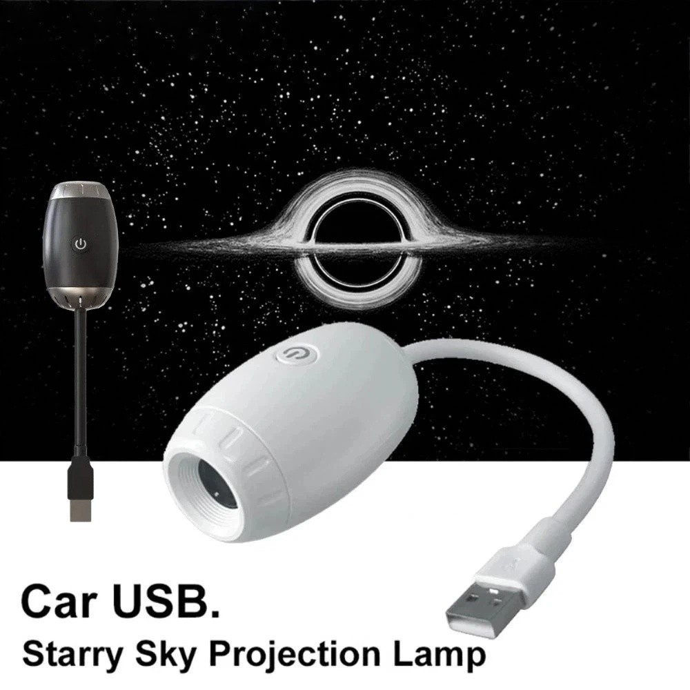 Đèn LED bầu trời đầy sao SAIA, Máy chiếu Galaxy tầm lớn có thể điều chỉnh lấy nét, chạy bằng USB 3 mức độ sáng có thể điều chỉnh 5V1A Đèn chiếu sao Thổ Trang trí phòng ngủ