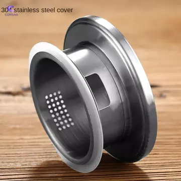 Nắp ấm đun nước lạnh CORSAKI, Nắp ấm đun nước bằng thép không gỉ đa năng, Phụ kiện ấm đun nước gia đình Bộ lọc ấm lạnh tại nhà