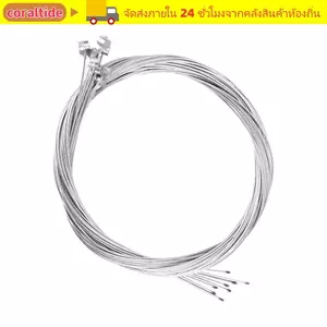 CORALTIDE 10 Chiếc Cáp Phanh Xe Đạp, Phụ Kiện Dừng Dây Phanh Xe Đạp 2M, Dây Chặn Chu Kỳ Đường Đa Năng Bền Đẹp Sửa Chữa Xe Đạp