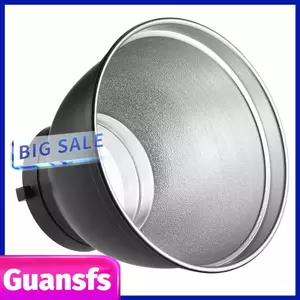 Guansfs Đĩa bóng đèn khuếch tán phản xạ tiêu chuẩn guansfs 7 với lưới tổ ong 60° cho Bowens Mount Studio Nhấp nháy đèn flash Speedlite