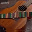 Guansfs Dây đeo đàn Ukulele có thể điều chỉnh Dây đeo vai bằng vải polyester mềm có in họa tiết có dây treo cho