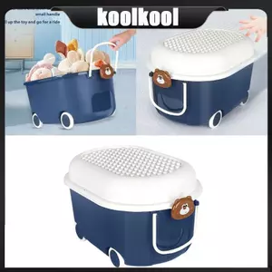 Kool Dày Nhựa Đồ Chơi Ngực Có Con Lăn Đồ Chơi Người Tổ Chức Hoàn Hảo Để Chơi Lưu Trữ