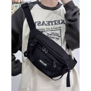 Sinh viên đại học Túi đeo ngực đơn giản phong cách Unisex đơn giản phù hợp