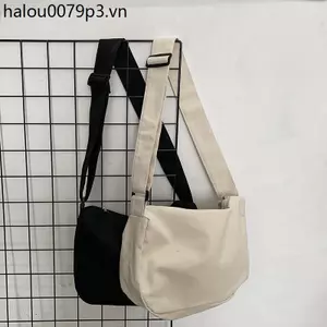 Túi 2021 Phong Cách Mới Hợp Thời Trang Nữ ins Nhật Bản Bông Tai Kẹp Dụng Cụ Túi Vải Nữ Hàn Quốc Phù Hợp Với Học Sinh Một Vai