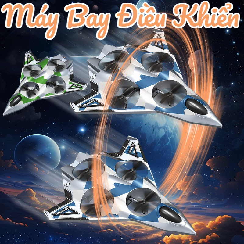 Máy Bay Điều Khiển Từ Xa,có đèn LED Bay đêm,Chịu Va đập Chịu Rơi,Có Thể Xoay 360°,Quà Tặng Đồ Chơi Trẻ Em