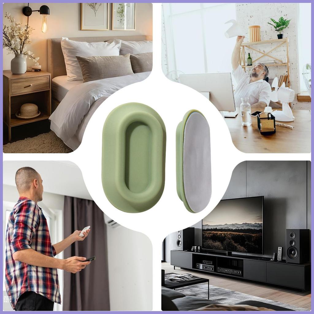Hộp đựng điều khiển từ xa từ tính Giá đỡ từ xa cho mặt sau TV Tổ chức lưu trữ từ tính Nâng cấp tại nhà cho mueadsyvn