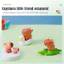 Trang trí tiểu cảnh 3D, trang trí mini cho xe hơi, bàn làm việc, búp bê chuột lang nước tự làm.