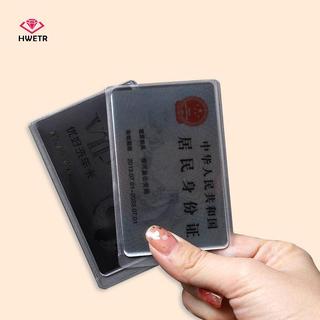 HWETR Bảo vệ thông tin cá nhân thực tế Thẻ ID đa năng Vỏ bảo vệ quyền riêng tư PVC bền Thẻ chống nhìn trộm H