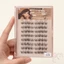 Lông mi giả tự dính Phong cách hướng dương Cụm riêng lẻ Black C Curl 8-13mm