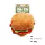 【Ready Stock】 Dog Toy Molar Long Lasting Ringing Paper Sound Plush Hamburger Accompany Relieving Stuffy Small and Medium-Sized Dogs Pet Supplies vWqa