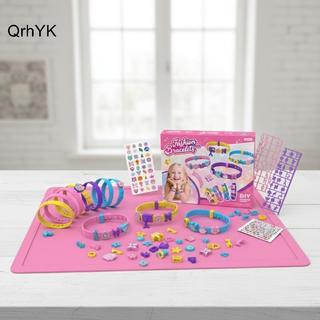Nhà Máy Thời Trang Giáo Dục Đính Hạt Vòng Tay Bộ Cho Trẻ Em 400 Chiếc DIY Chữ Cái Bảng Chữ Cái Hạt Kid Đảng Thủ Công Quà Tặng Làm Bộ QrhYK