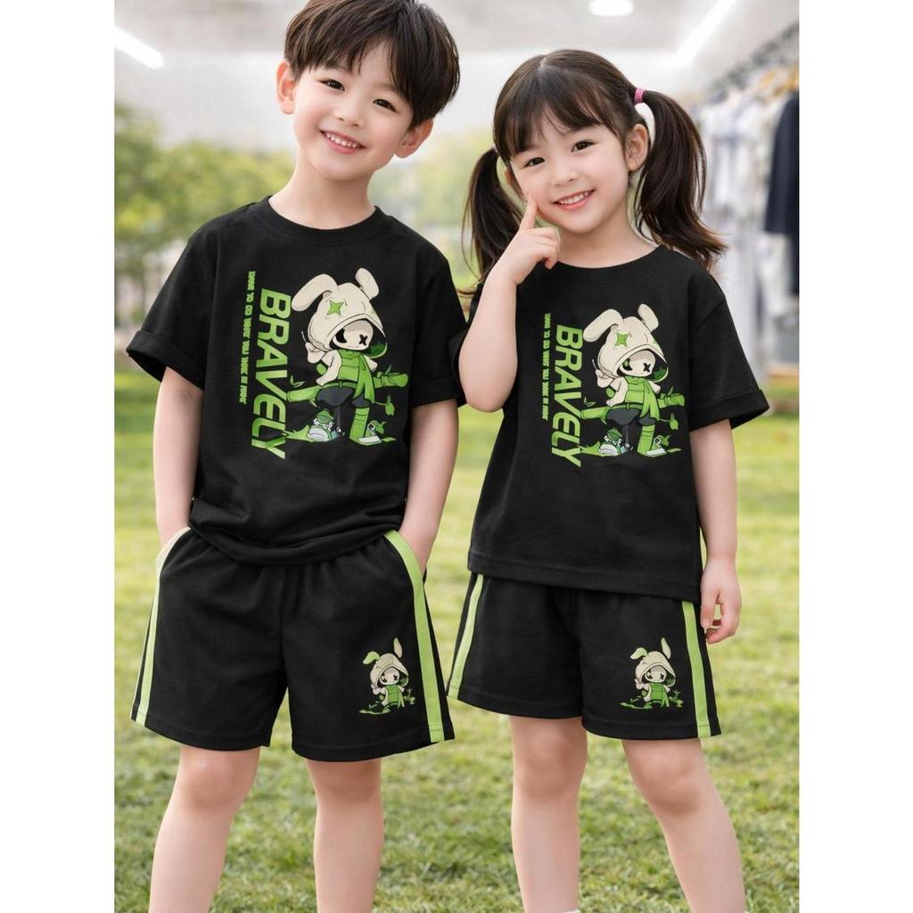 Bộ đồ cộc tay Mẫu RoBot Unisex cho bé từ 7-50KG thiết kế Classic Unisex chất liệu thun lạnh
